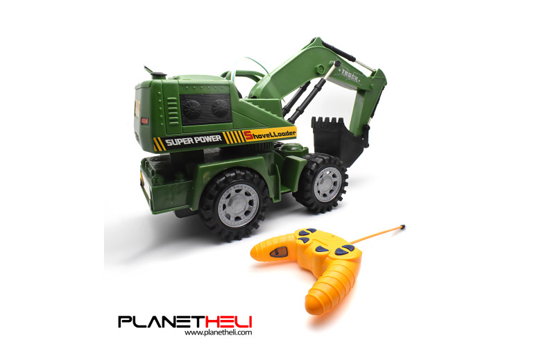 8020 RC Car 5CH LED Wheel Excavator Charging RTR Remote Control Truck Construction Vehicle Cars For Kids Toys 